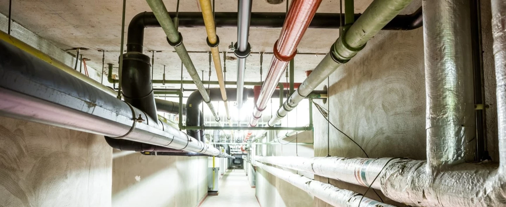 visual of a tunnel with asbestos