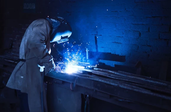 Steel welding fumes