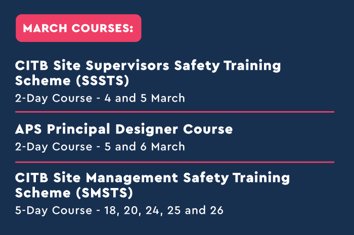 March 2025 courses promo