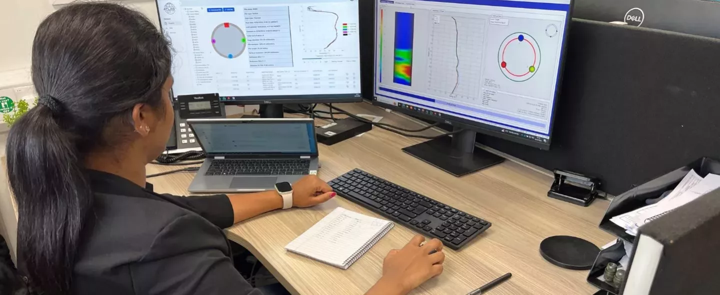 thermal integrity profiling